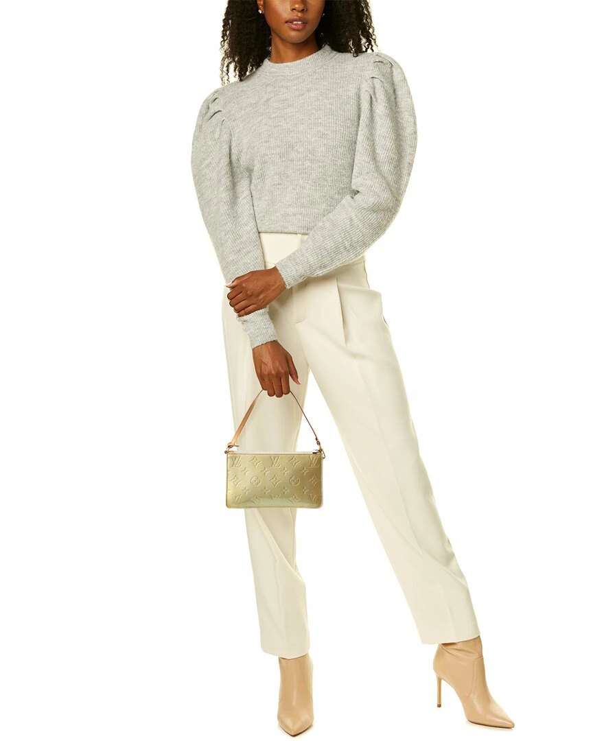 Coupon ๐ Louis Vuitton Green Monogram Vernis Leather Lexington Pochette (Authentic Pre- โ - Image 5