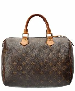 Budget 😀 Louis Vuitton Monogram Canvas Speedy 30 (Authentic Pre-Owned) 😍