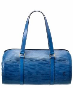 Cheapest 🎉 Louis Vuitton Blue Epi Leather Soufflot (Authentic Pre-Owned) ✨