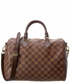 Wholesale 👏 Louis Vuitton Damier Ebene Canvas Speedy 30 Bandouliere (Authentic Pre-Owned) ⌛