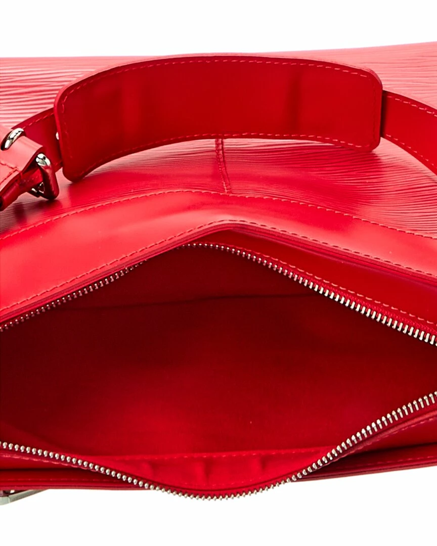 Cheapest ๐ Louis Vuitton Castilian Red Leather Turenne PM (Authentic Pre-Owned) ๐งจ - Image 4