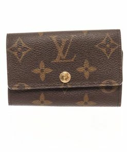 Hot Sale 🔥 Louis Vuitton Brown Monogram Canvas 6 Key Holder 🌟