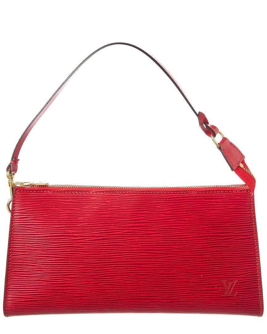 Best Sale ✔️ Louis Vuitton Red Epi Leather Pochette Accessoires (Authentic Pre-Owned) 🌟