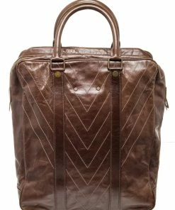 Cheapest 🔔 Louis Vuitton Brown Leather Soana Cabas Tote Bag ✔️