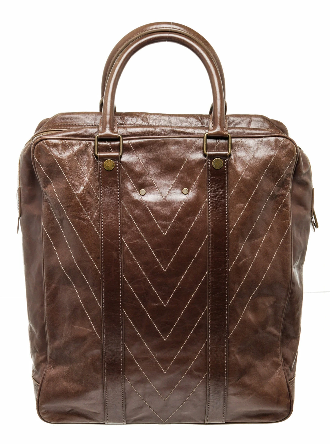 Cheapest ๐ Louis Vuitton Brown Leather Soana Cabas Tote Bag โ๏ธ
