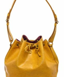 Brand new 🛒 Louis Vuitton Yellow Epi Leather Noe PM Bag 💯