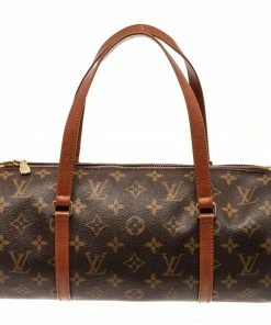 Budget ❤️ Louis Vuitton Brown Monogram Papillon 30 Shoulder Bag ❤️