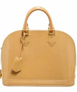 Brand new 😉 Louis Vuitton Gold Monogram Vernis Alma PM 👜 Handbag 💯
