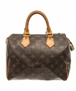 Deals 🎉 Louis Vuitton Brown Monogram Speedy 25 👜 Handbag 💯