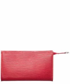 New 🌟 Louis Vuitton Red Epi Leather Pochette (Authentic Pre-Owned) 🥰