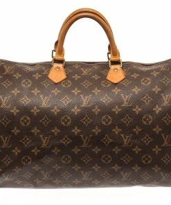 Hot Sale 🔥 Louis Vuitton Brown Monogram Speedy 40cm Bag 🌟