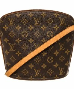 Brand new 👏 Louis Vuitton Brown Monogram Canvas Drouot Shoulder Bag ⌛