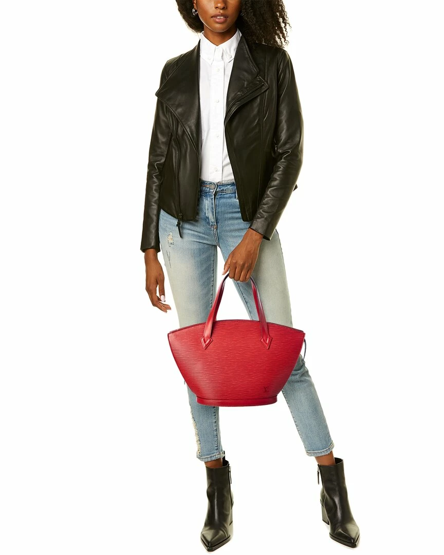 Hot Sale ๐คฉ Louis Vuitton Red Epi Leather Saint Jacques PM (Authentic Pre-Owned) ๐ - Image 5