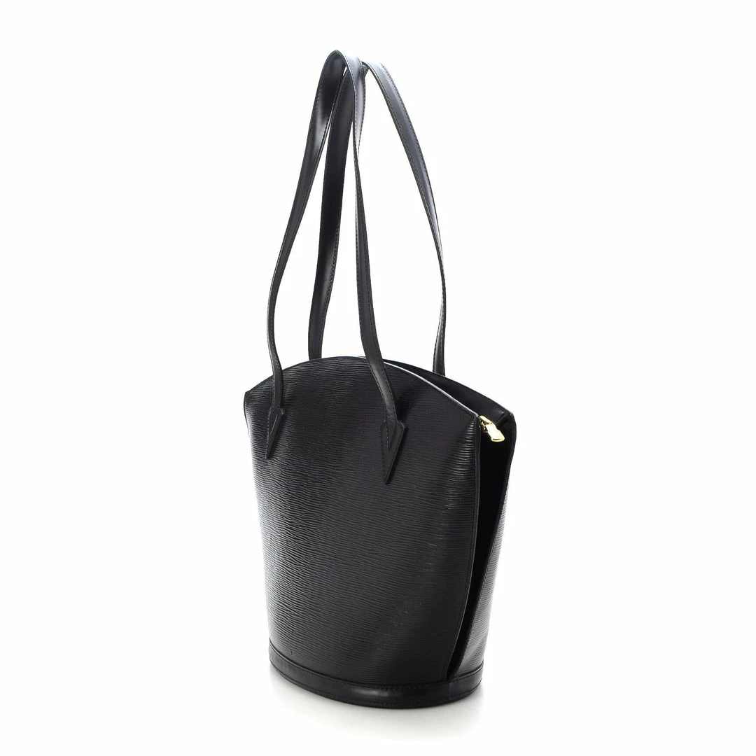 Buy ๐ Louis Vuitton Black Monogram St. Jacques Shopping Tote Bag ๐งจ - Image 3