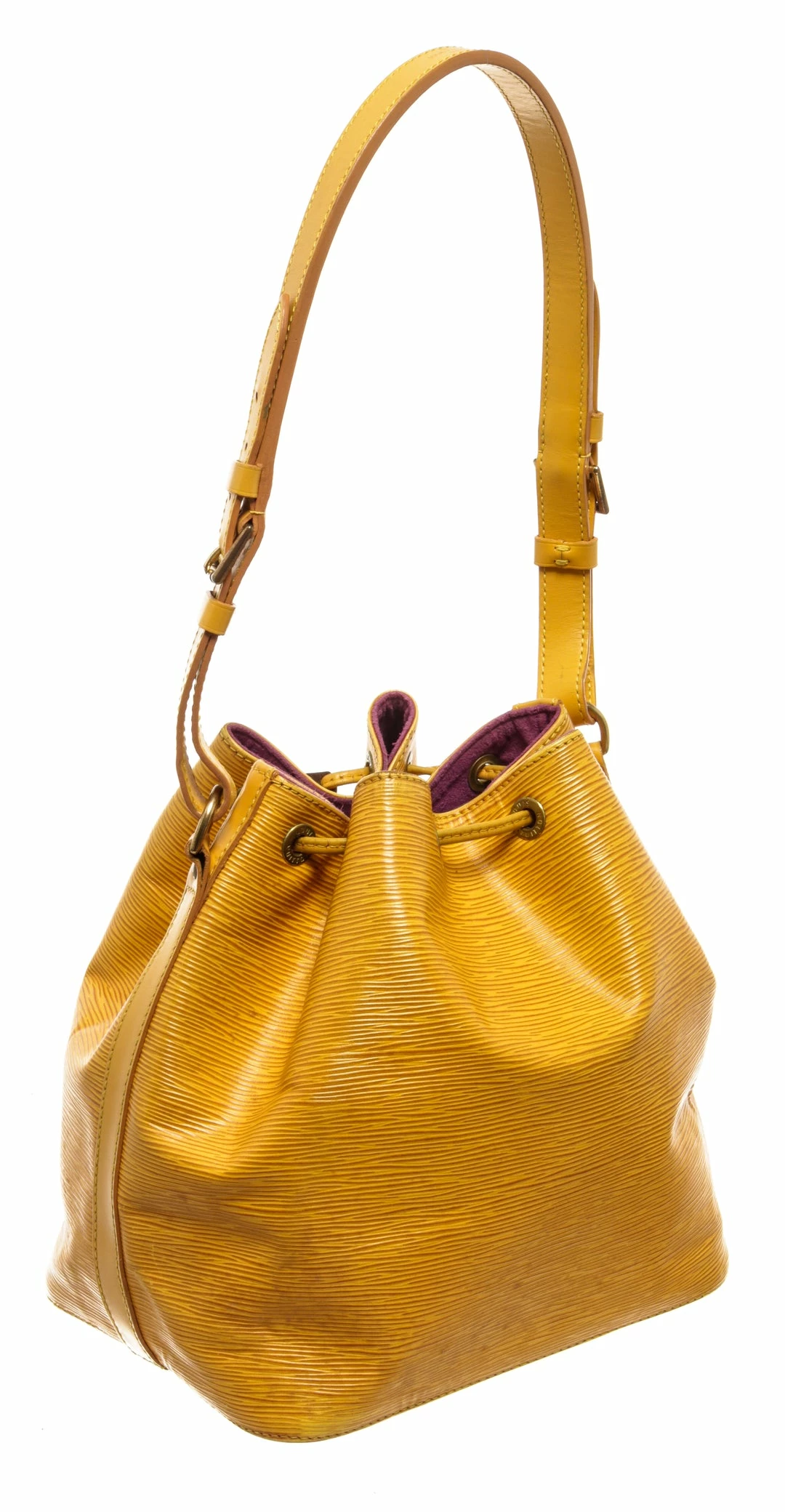 Hot Sale ๐ Louis Vuitton Yellow Epi Leather Noe PM Bag ๐ - Image 3
