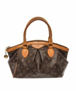 Flash Sale 😍 Louis Vuitton Brown Monogram Canvas Tivoli PM Tote Bag 🛒