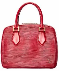 Top 10 🎉 Louis Vuitton Red Epi Leather Sablons (Authentic Pre-Owned) 👍