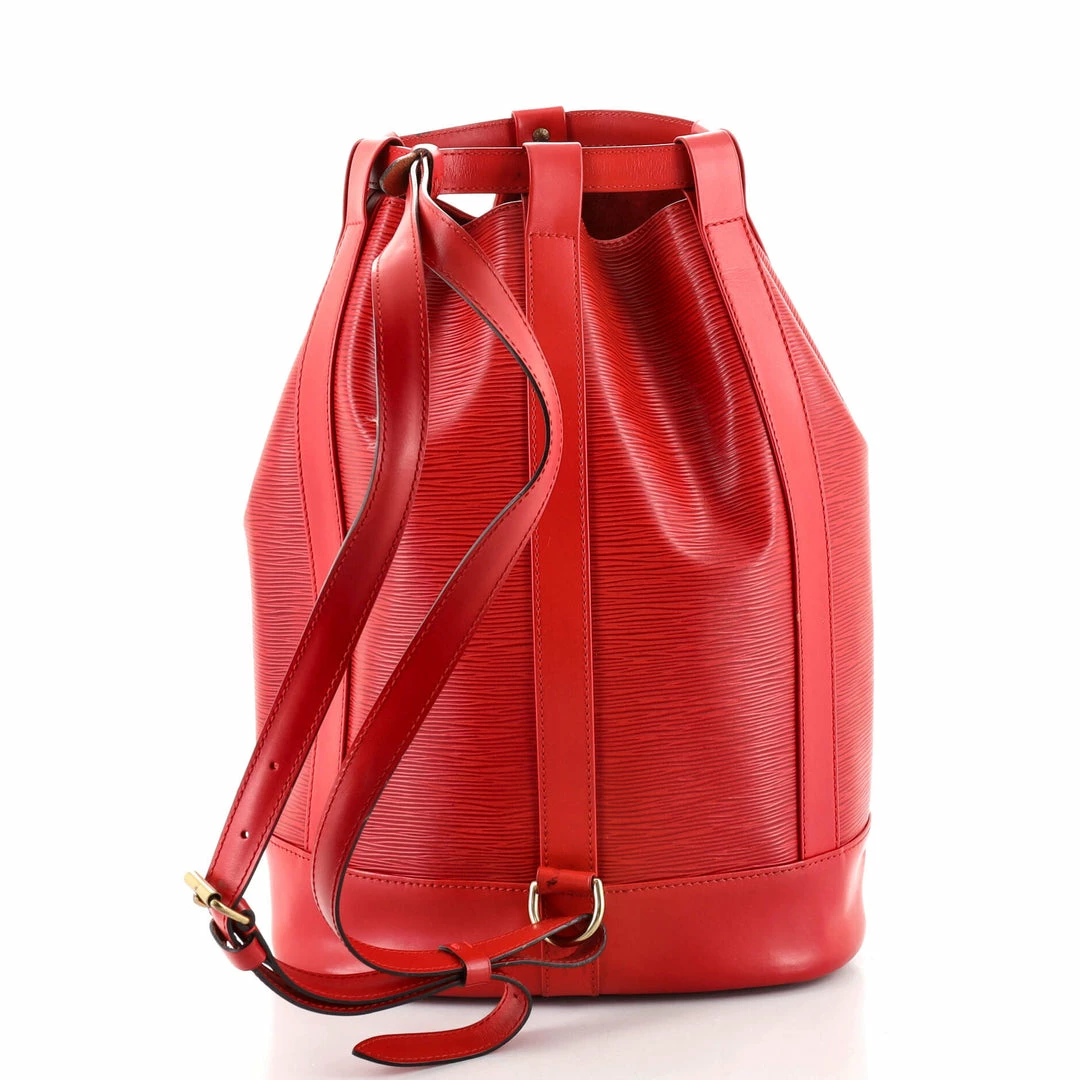 Top 10 โ๏ธ Louis Vuitton Randonnee ๐ Backpack Epi Leather PM ๐งจ - Image 2