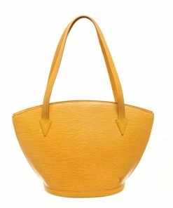 Cheap ❤️ Louis Vuitton Yellow Épi Leather Saint Jacques Shoulder bag 👍