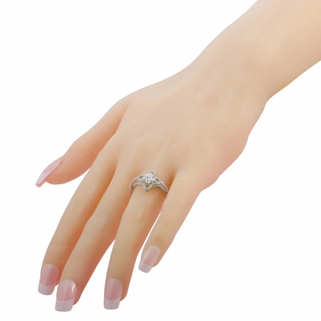 Outlet ๐คฉ Louis Vuitton Monogram Fusion Platinum and Diamond Engagement Ring ๐คฉ - Image 4