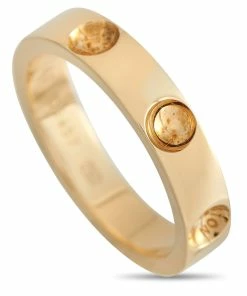 Top 10 🌟 Louis Vuitton 18K Yellow Gold Band Ring 💯