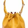 Hot Sale 🎉 Louis Vuitton Yellow Leather Noe Shoulder Bag 🛒