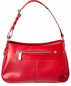 Cheapest 😉 Louis Vuitton Castilian Red Leather Turenne PM (Authentic Pre-Owned) 🧨