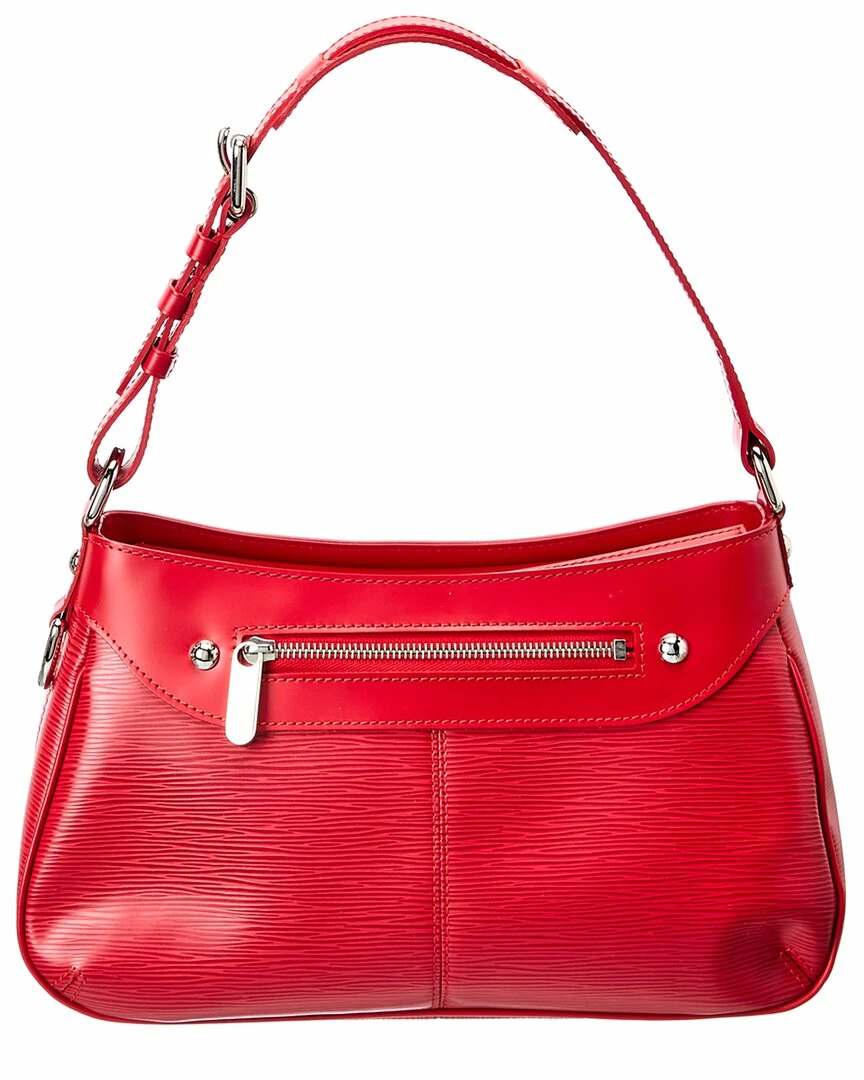 Cheapest ๐ Louis Vuitton Castilian Red Leather Turenne PM (Authentic Pre-Owned) ๐งจ