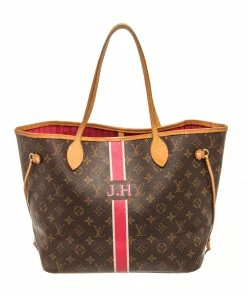 Cheap ✔️ Louis Vuitton Brown Monogram Canvas Neverfull MM Shoulder Bag ✨