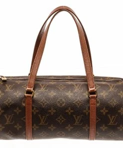 Buy 👏 Louis Vuitton Brown Monogram Papillion 30 Shoulder Bag 🎁