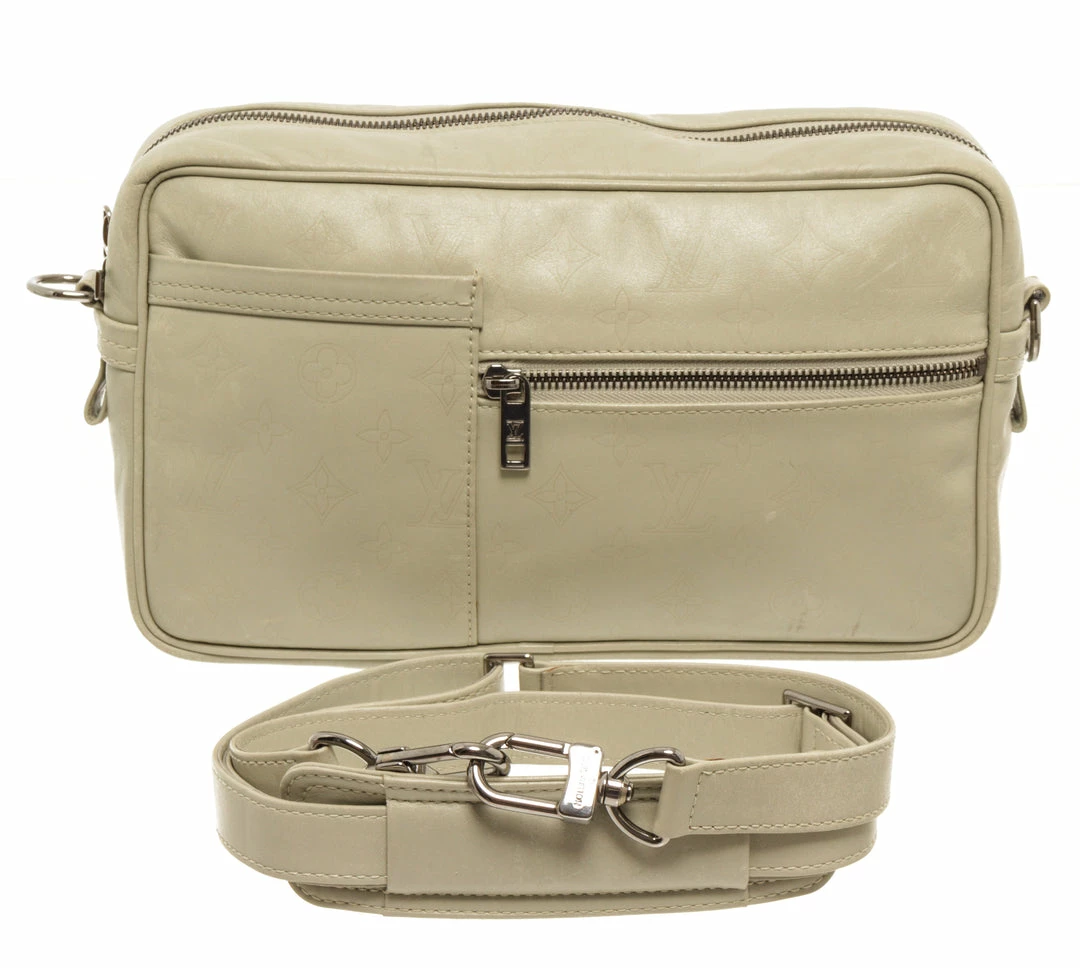 Cheap ๐คฉ Louis Vuitton White Monogram Defile Leather Irvington Shoulder Bag โ๏ธ - Image 2