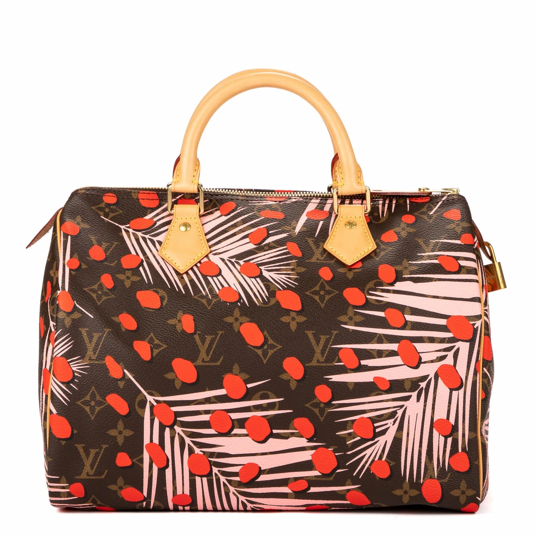 New 🤩 Louis Vuitton Ltd. Ed. "Jungle Dots" Speedy 30 🔔