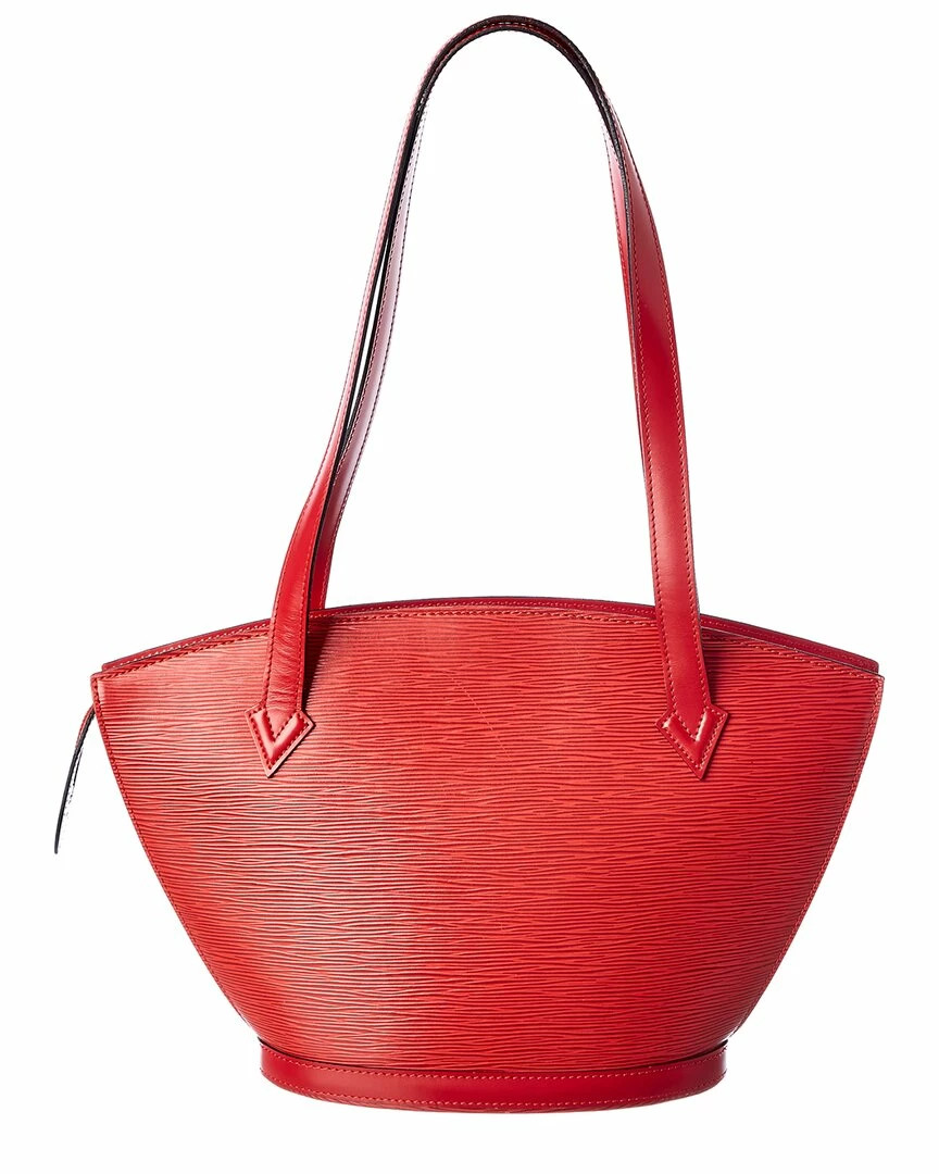 New ⌛ Louis Vuitton Castilian Red Leather Saint Jacques (Authentic Pre-Owned) ✔️ - Image 2