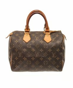 Wholesale 🔔 Louis Vuitton Brown Monogram Speedy 25 Satchel Bag 🎉