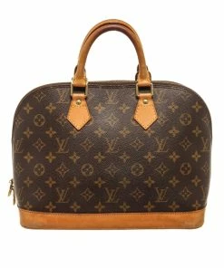 Cheapest 👏 Louis Vuitton Brown Monogram Canvas Alma 👜 Handbag 🔥