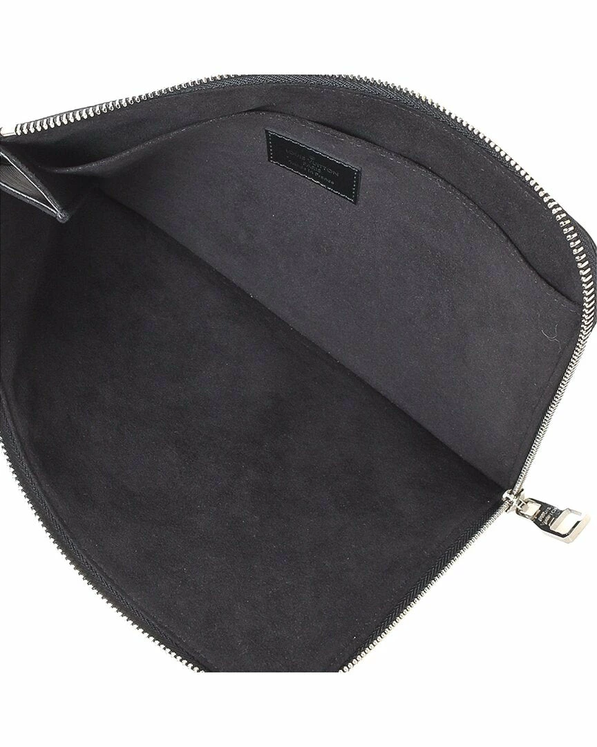 Outlet 😀 Louis Vuitton Black Leather Pochette Jour PM (Authentic Pre-Owned) 😀 - Image 5