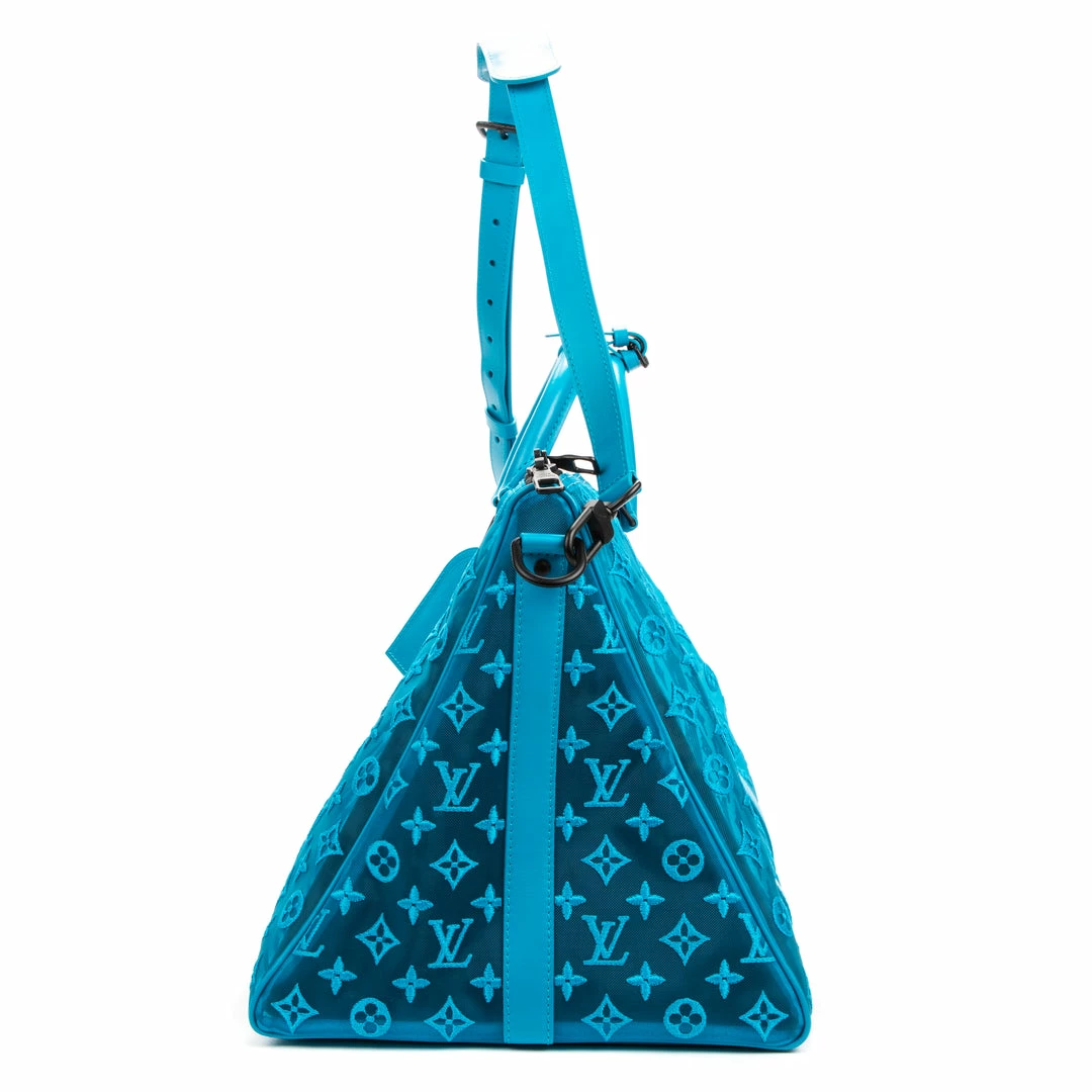 Best Sale ๐คฉ Louis Vuitton "Triangle Seethrough" Keepall Bandouliere 50 ๐ - Image 3