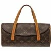 Brand new 🎁 Louis Vuitton Brown Monogram Canvas Sonatine Tote Bag 💯