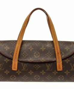 Brand new 🎁 Louis Vuitton Brown Monogram Canvas Sonatine Tote Bag 💯