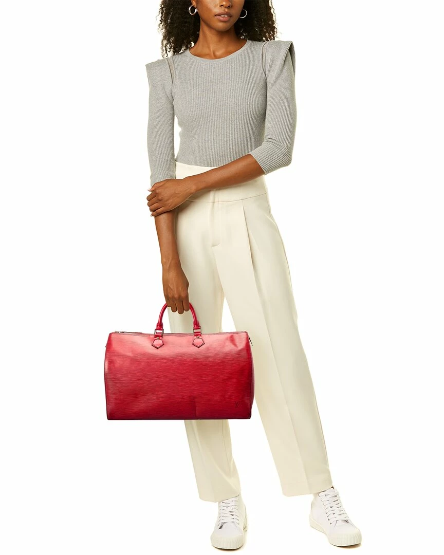 Buy ๐คฉ Louis Vuitton Red Epi Leather Speedy 40 (Authentic Pre-Owned) ๐ฏ - Image 5