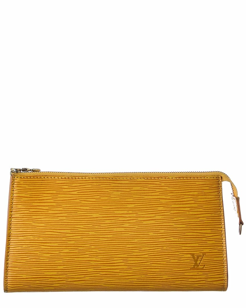 Cheapest 😀 Louis Vuitton Yellow Epi Leather Pochette Accessories (Authentic Pre-Owned) 🎁