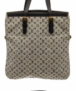 Wholesale 🎁 Louis Vuitton Grey Monogram Canvas Mini Lin Francoise Tote Bag 🛒