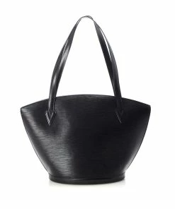 Buy ๐ Louis Vuitton Black Monogram St. Jacques Shopping Tote Bag ๐งจ