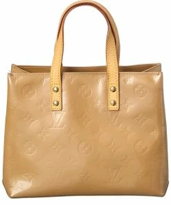 Flash Sale 👍 Louis Vuitton Beige Monogram Vernis Leather Reade PM (Authentic Pre-Owned) 💯