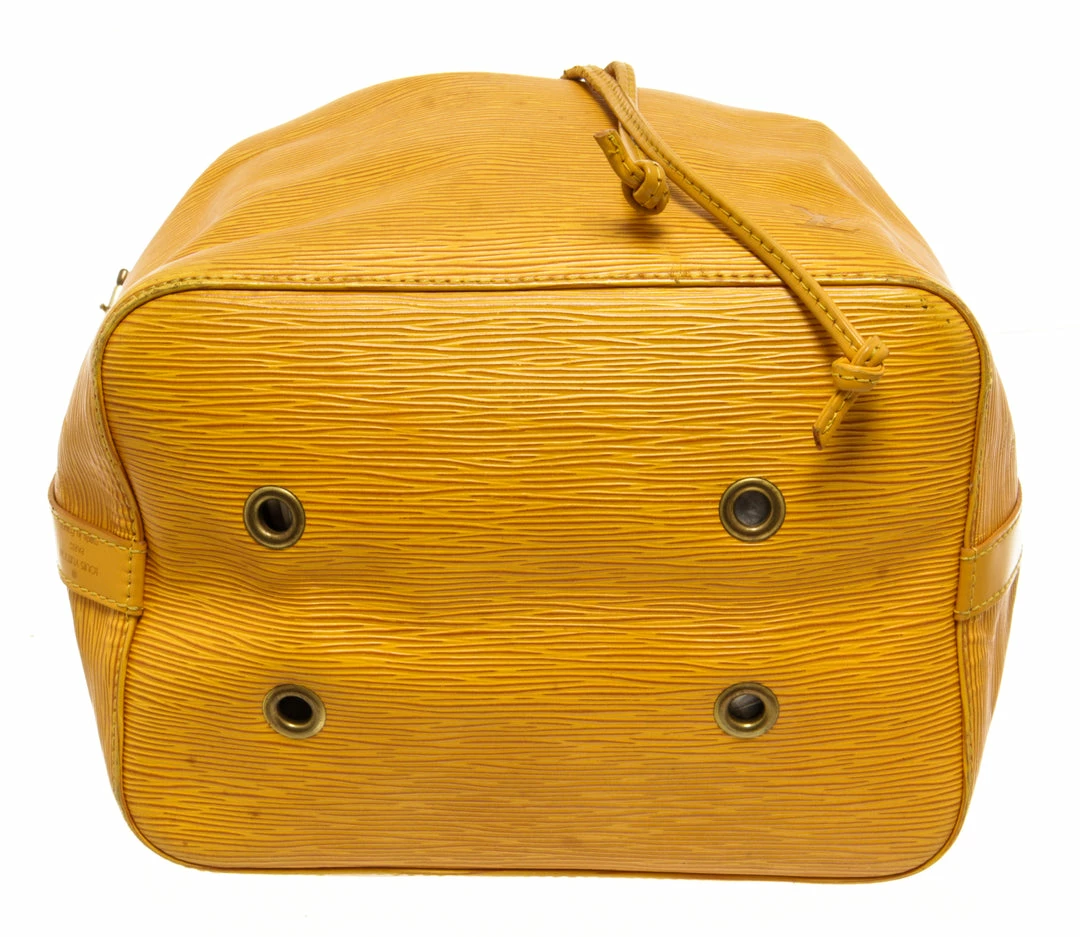 Hot Sale ๐ Louis Vuitton Yellow Epi Leather Noe PM Bag ๐ - Image 4