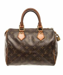 Cheapest 🔥 Louis Vuitton Brown Monogram Speedy 25 👜 Handbag 🌟