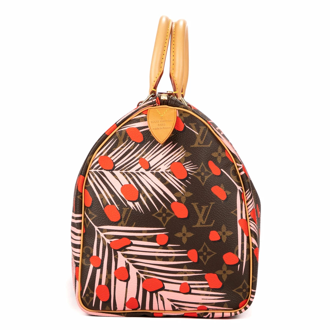 New 🤩 Louis Vuitton Ltd. Ed. "Jungle Dots" Speedy 30 🔔 - Image 3