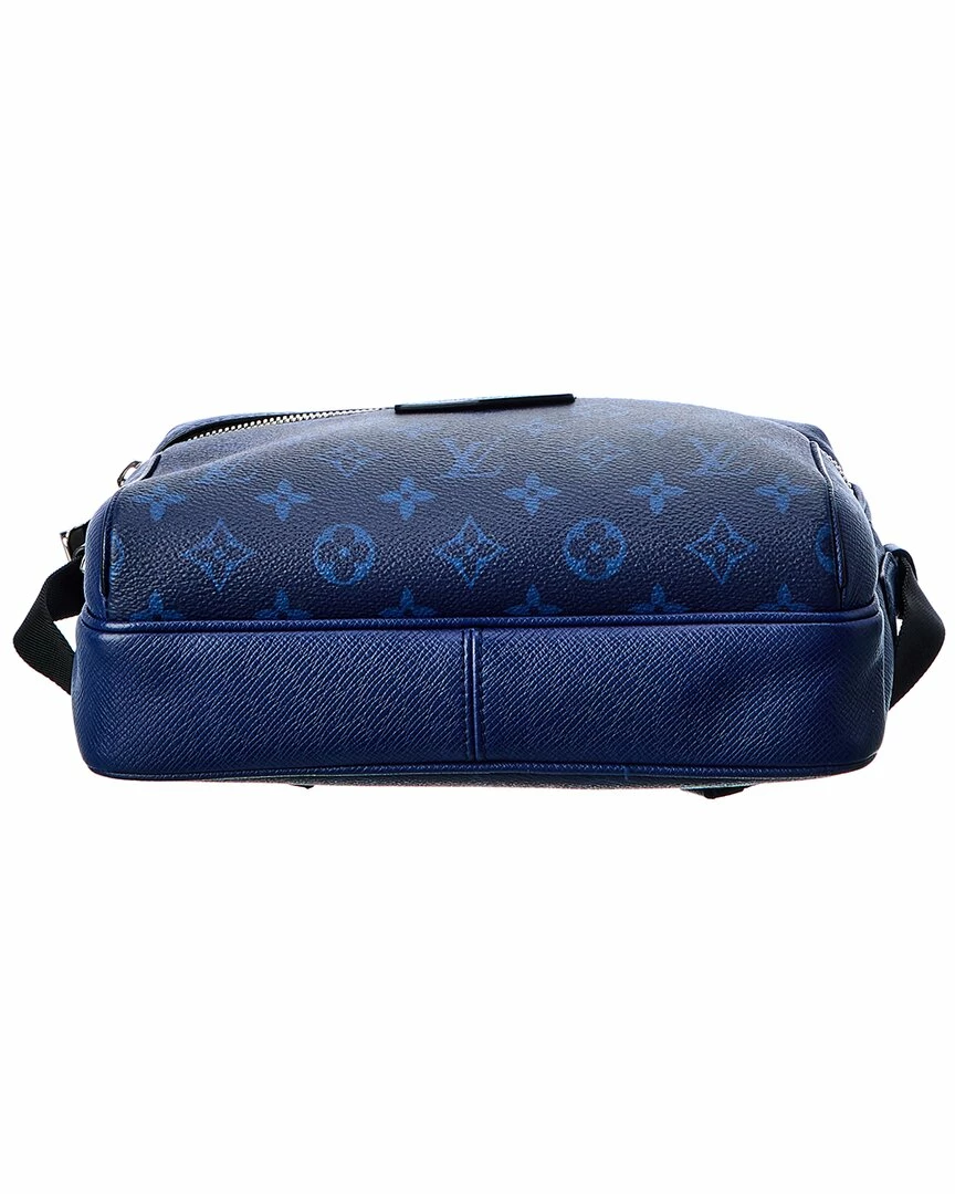 Best Sale ๐งจ Louis Vuitton Blue Taiga Leather Taigarama Outdoor Messenger PM (Authentic ๐งจ - Image 3