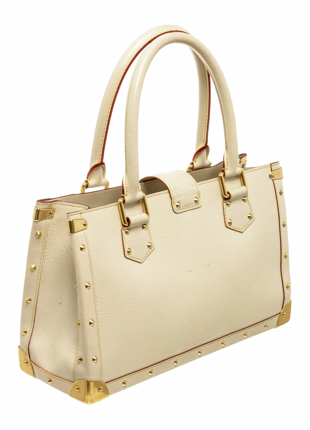 Top 10 โจ Louis Vuitton White Leather Le Fabuleux Shoulder Bag ๐คฉ - Image 3