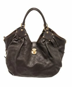 Deals 🥰 Louis Vuitton Brown Mahina Leather Hobo Bag ⌛